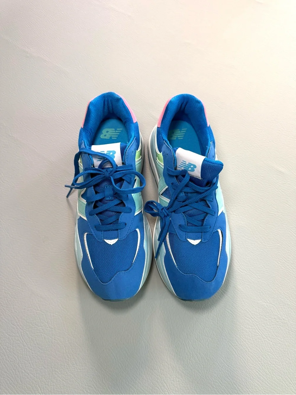 New Balance Grade School 57/40 Sneakers Serene Blue Surf Youth Big Kids 7 Men 40
